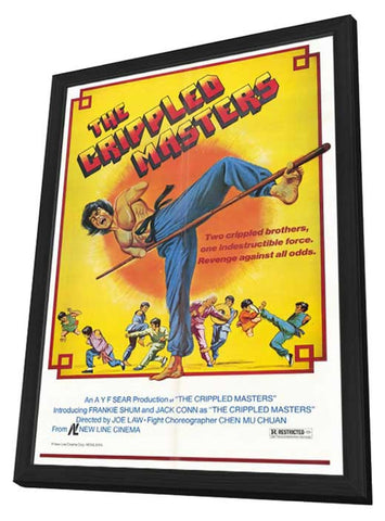 The Crippled Masters 11 x 17 Movie Poster - Style A - in Deluxe Aluminum Frame
