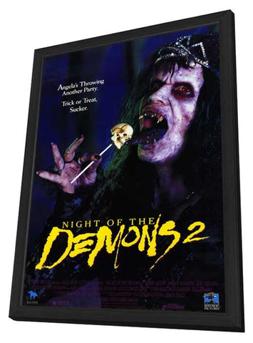 Night of the Demons 2 11 x 17 Movie Poster - Style A - in Deluxe Aluminum Frame