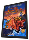 The Land Before Time 5: The Mysterious Island 11 x 17 Movie Poster - Style A - in Deluxe Aluminum Frame