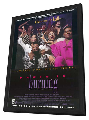 Paris Is Burning 11 x 17 Movie Poster - Style A - in Deluxe Aluminum Frame
