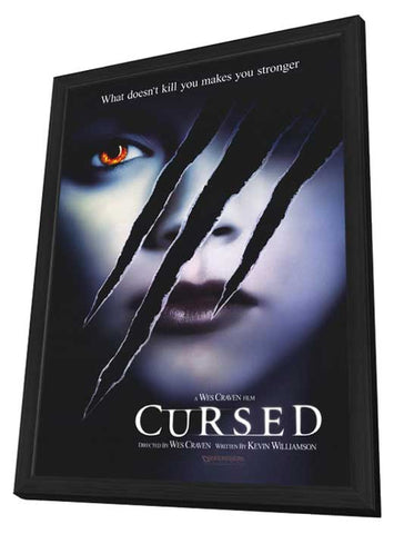 Cursed 11 x 17 Movie Poster - Style A - in Deluxe Aluminum Frame