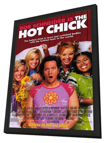 The Hot Chick 11 x 17 Movie Poster - Style B - in Deluxe Aluminum Frame