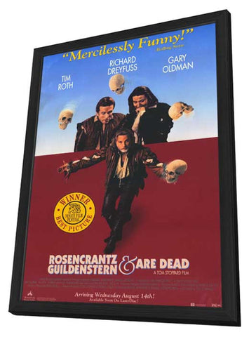 Rosencrantz and Guildenstern Are Dead 11 x 17 Movie Poster - Style A - in Deluxe Aluminum Frame