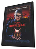 Hellraiser 3 Hell On Earth 11 x 17 Movie Poster - Style B - in Deluxe Aluminum Frame