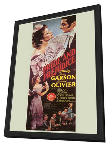 Pride and Prejudice 11 x 17 Movie Poster - Style C - in Deluxe Aluminum Frame