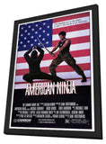 American Ninja 11 x 17 Movie Poster - Style A - in Deluxe Aluminum Frame