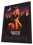 Straight Talk 11 x 17 Movie Poster - Style B - in Deluxe Aluminum Frame