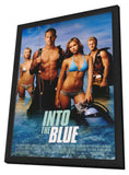 Into the Blue 11 x 17 Movie Poster - Style A - in Deluxe Aluminum Frame