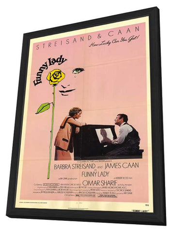 Funny Lady 11 x 17 Movie Poster - Style B - in Deluxe Aluminum Frame