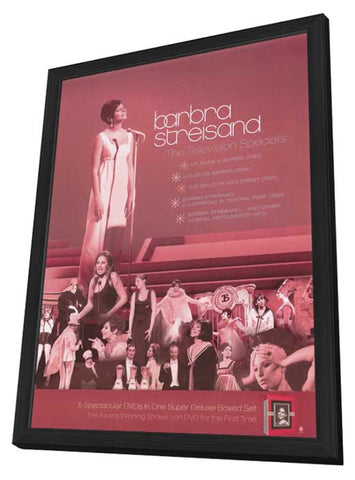 Barbara Streisand 11 x 17 Movie Poster - Style A - in Deluxe Aluminum Frame