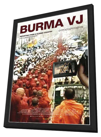 Burma VJ: Reporting from a Closed Country 11 x 17 Movie Poster - Style A - in Deluxe Aluminum Frame