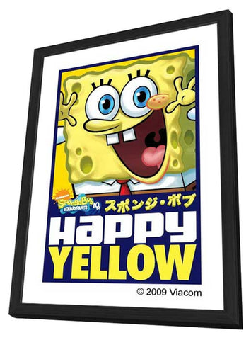 SpongeBob SquarePants 11 x 17 Movie Poster - Japanese Style A - in Deluxe Aluminum Frame