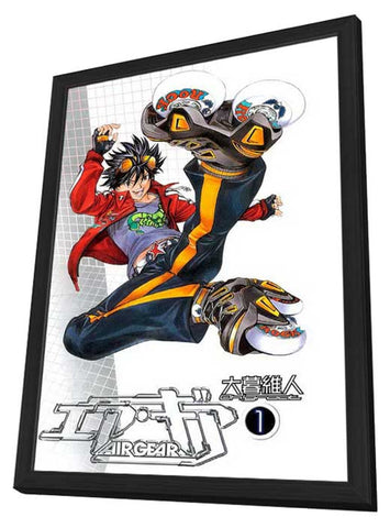 Air Gear (TV) 11 x 17 TV Poster - Japanese Style A - in Deluxe Aluminum Frame