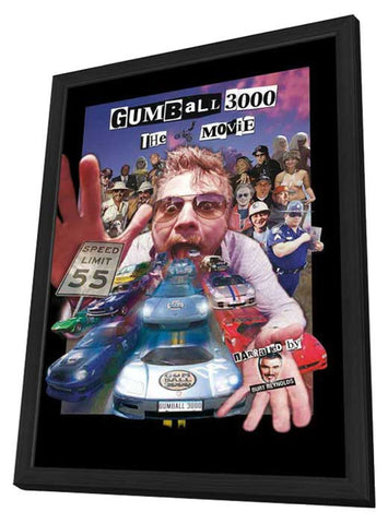 Gumball 3000: The Movie 11 x 17 Movie Poster - Style A - in Deluxe Aluminum Frame