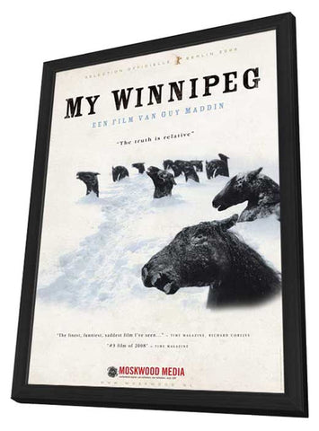 My Winnipeg 11 x 17 Movie Poster - Netherlands Style A - in Deluxe Wood Frame