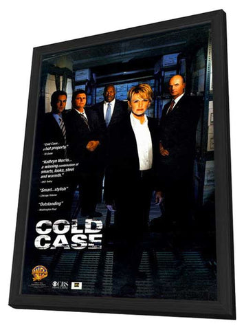 Cold Case 11 x 17 TV Poster - Style B - in Deluxe Aluminum Frame