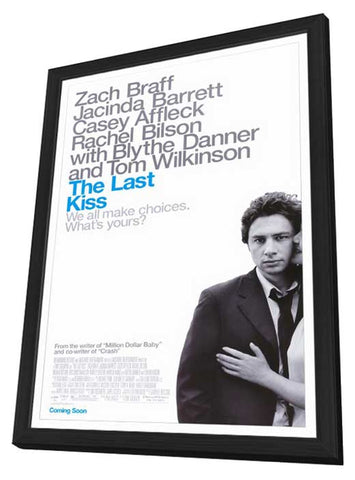 The Last Kiss 11 x 17 Movie Poster - Style A - in Deluxe Aluminum Frame