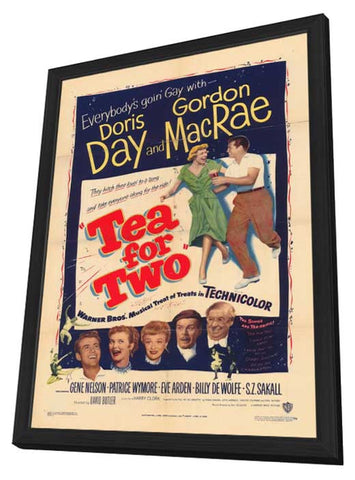 Tea for Two 11 x 17 Movie Poster - Style A - in Deluxe Aluminum Frame