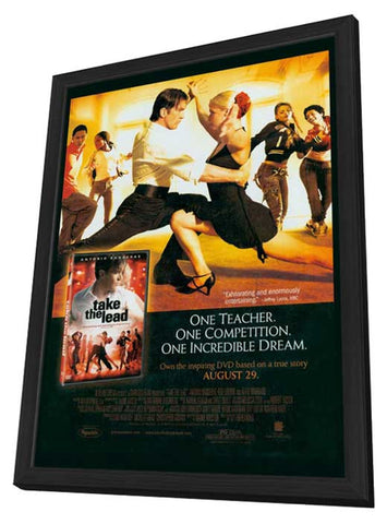Take the Lead 11 x 17 Movie Poster - Style B - in Deluxe Aluminum Frame