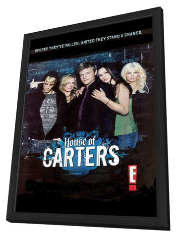 House of Carters 11 x 17 TV Poster - Style A - in Deluxe Aluminum Frame