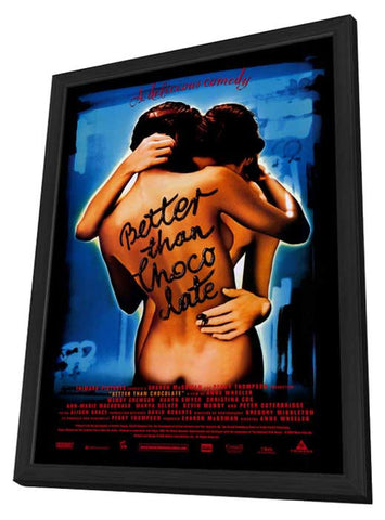 Better Than Chocolate 11 x 17 Movie Poster - Style A - in Deluxe Aluminum Frame