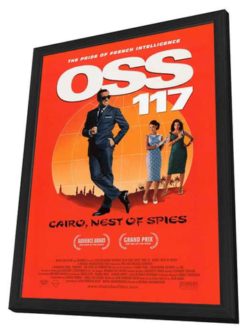 OSS 117: Cairo, Nest of Spies 11 x 17 Movie Poster - Style A - in Deluxe Aluminum Frame