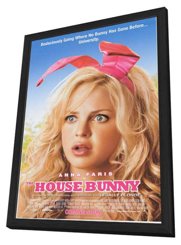The House Bunny 11 x 17 Movie Poster - Style B - in Deluxe Aluminum Frame