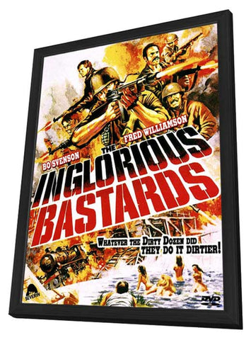Inglorious Bastards 11 x 17 Movie Poster - Style B - in Deluxe Aluminum Frame