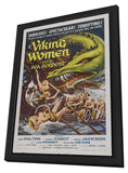 Viking Women and the Sea Serpent 11 x 17 Movie Poster - Style A - in Deluxe Aluminum Frame
