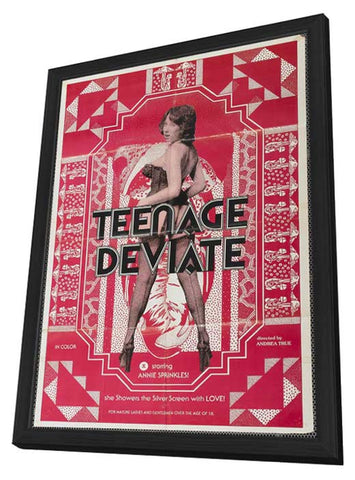 Teenage Deviate 11 x 17 Movie Poster - Style A - in Deluxe Aluminum Frame
