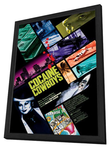 Cocaine Cowboys 11 x 17 Movie Poster - Style A - in Deluxe Aluminum Frame