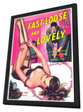 Fast, Loose, and Lovely 11 x 17 Retro Book Cover Poster - in Deluxe Aluminum Frame