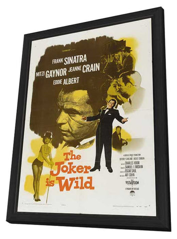 The Joker is Wild 11 x 17 Movie Poster - Style B - in Deluxe Aluminum Frame