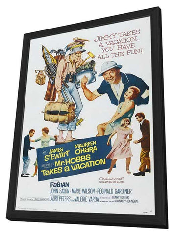 Mr. Hobbs Takes a Vacation 11 x 17 Movie Poster - Style A - in Deluxe Aluminum Frame