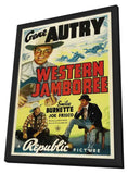 Western Jamboree 11 x 17 Movie Poster - Style A - in Deluxe Aluminum Frame