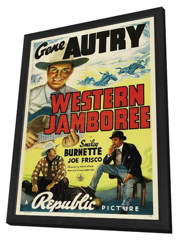 Western Jamboree 11 x 17 Movie Poster - Style A - in Deluxe Aluminum Frame
