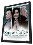 Snow Cake 11 x 17 Movie Poster - Dutch Style A - in Deluxe Wood Frame
