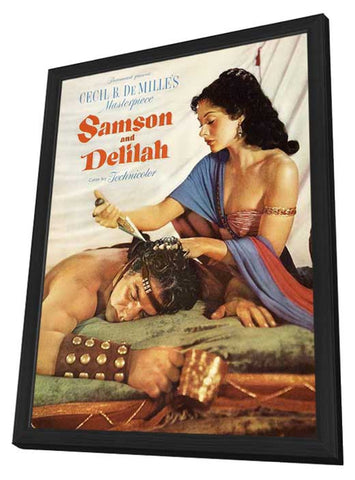 Samson & Delilah 11 x 17 Movie Poster - Style C - in Deluxe Aluminum Frame