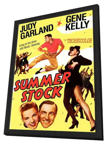 Summer Stock 11 x 17 Movie Poster - Style C - in Deluxe Wood Frame