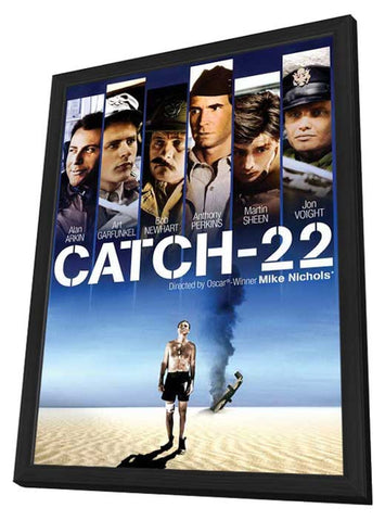Catch 22 11 x 17 Movie Poster - Style B - in Deluxe Aluminum Frame