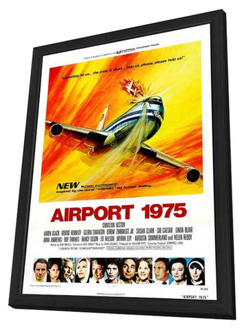 Airport 1975 11 x 17 Movie Poster - Style A - in Deluxe Aluminum Frame