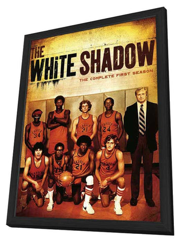 The White Shadow 11 x 17 Movie Poster - Style A - in Deluxe Aluminum Frame