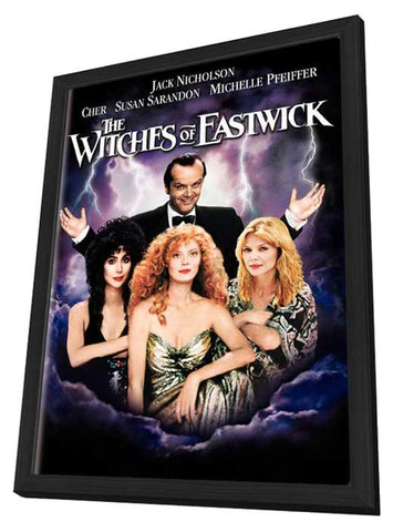 The Witches of Eastwick 11 x 17 Movie Poster - Style B - in Deluxe Aluminum Frame
