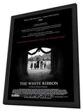 The White Ribbon 11 x 17 Movie Poster - Style B - in Deluxe Aluminum Frame
