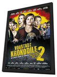 Vorstadtkrokodile 2 11 x 17 Movie Poster - German Style A - in Deluxe Wood Frame