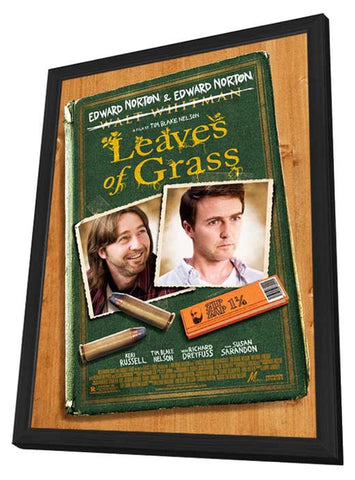 Leaves of Grass 11 x 17 Movie Poster - Style A - in Deluxe Aluminum Frame