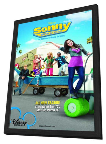 Sonny with a Chance (TV) 11 x 17 TV Poster - Style E - in Deluxe Aluminum Frame