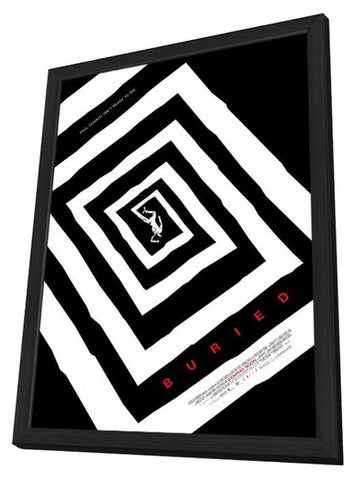 Buried 11 x 17 Movie Poster - Style D - in Deluxe Aluminum Frame