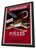 Pieces 27 x 40 Movie Poster - Style A - in Deluxe Wood Frame