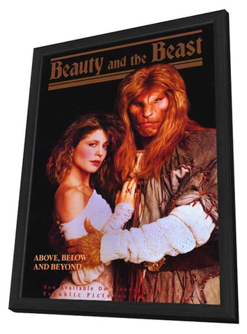 Beauty and the Beast (TV) 27 x 40 TV Poster - Style A - in Deluxe Wood Frame